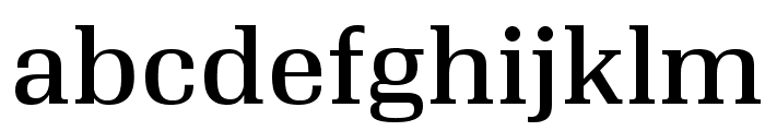 Algebra RegularNo2 Reduced Font LOWERCASE