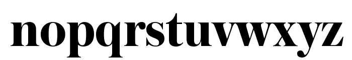Austin Bold Reduced Font LOWERCASE
