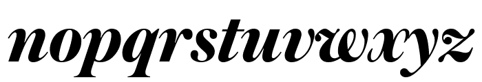Austin BoldItalic Reduced Font LOWERCASE