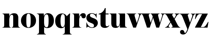 Austin Extrabold Reduced Font LOWERCASE