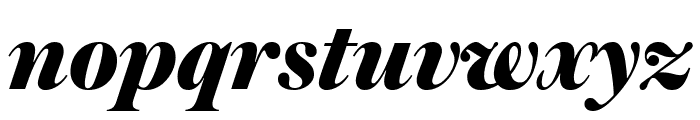 Austin ExtraboldItalic Reduced Font LOWERCASE