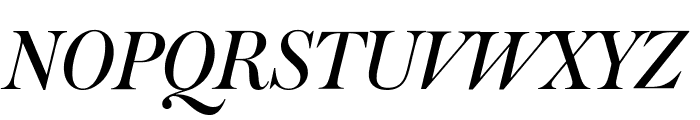 Austin Italic Reduced Font UPPERCASE