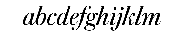 Austin Italic Reduced Font LOWERCASE