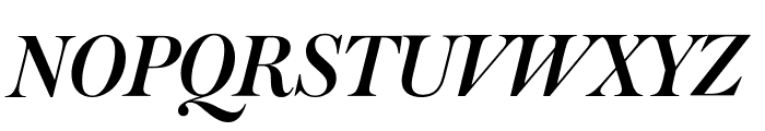 Austin MediumItalic Reduced Font UPPERCASE