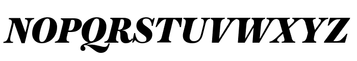 AustinText FatItalic Reduced Font UPPERCASE