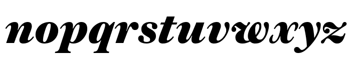 AustinText FatItalic Reduced Font LOWERCASE