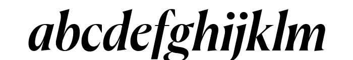 Canela MediumItalic Reduced Font LOWERCASE