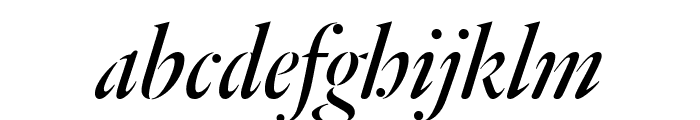 DalaFloda Italic Reduced Font LOWERCASE