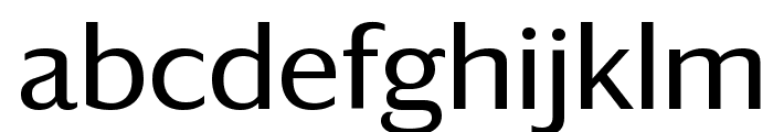 DarbySans Regular Reduced Font LOWERCASE