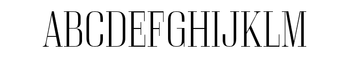 GiorgioM Regular Reduced Font UPPERCASE