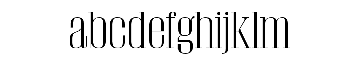 GiorgioM Regular Reduced Font LOWERCASE