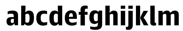 GuardianAgateSans Black Reduced Font LOWERCASE