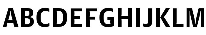 GuardianAgateSans G1Bold Reduced Font UPPERCASE