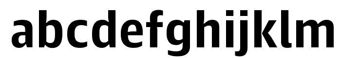 GuardianAgateSans G1Bold Reduced Font LOWERCASE