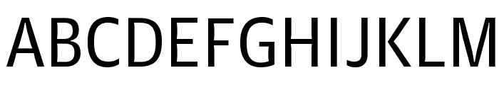 GuardianAgateSans G1Regular Reduced Font UPPERCASE