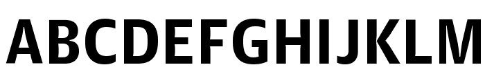 GuardianAgateSans G3Bold Reduced Font UPPERCASE