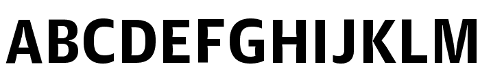 GuardianAgateSans G4Bold Reduced Font UPPERCASE