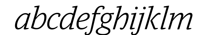 GuardianEgyp LightIt Reduced Font LOWERCASE