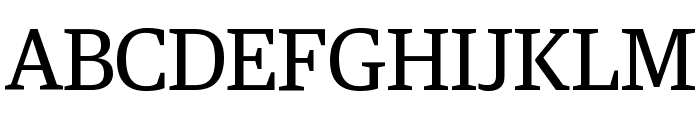 GuardianEgyp Regular Reduced Font UPPERCASE