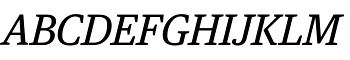 GuardianEgyp RegularIt Reduced Font UPPERCASE