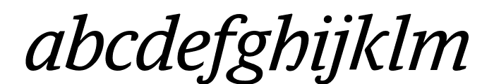 GuardianEgyp RegularIt Reduced Font LOWERCASE