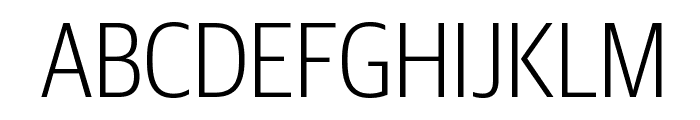 GuardianSansCond Light Reduced Font UPPERCASE