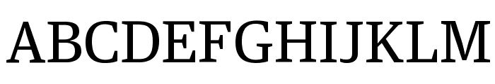 GuardianTextEgyp Regular Reduced Font UPPERCASE