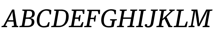GuardianTextEgyp RegularIt Reduced Font UPPERCASE