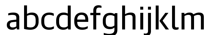 GuardianTextSans Regular Reduced Font LOWERCASE