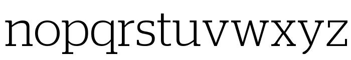 Stag Light Reduced Font LOWERCASE