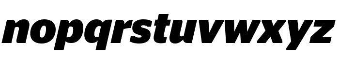 StagSans BoldItalic Reduced Font LOWERCASE