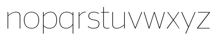 StagSans Thin Reduced Font LOWERCASE