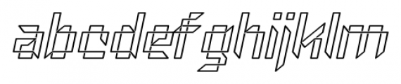 Ctoxina Light Italic Font LOWERCASE