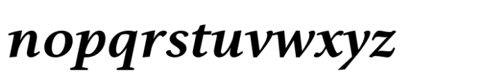 CT Ausetan Bold Italic Font LOWERCASE