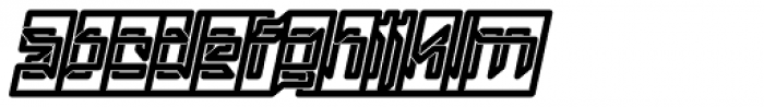 Ctoxina Bold Italic Font UPPERCASE