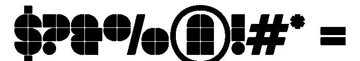 CUBIZO-Regular Font OTHER CHARS