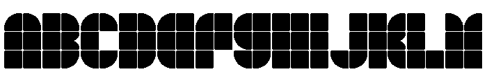 CUBIZO-Regular Font UPPERCASE