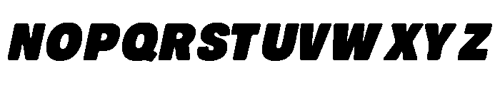 CUPINE Italic Font UPPERCASE