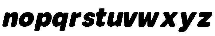 CUPINE Italic Font LOWERCASE