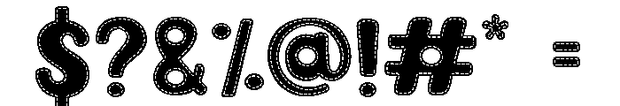 CUTE HOMEWORK BOLD Font OTHER CHARS