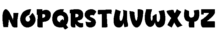 CUTE JUROH Regular Font LOWERCASE