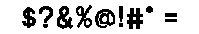 Cuano Bold Font OTHER CHARS
