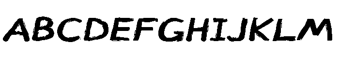 Cuba Cube Bold Italic Font UPPERCASE
