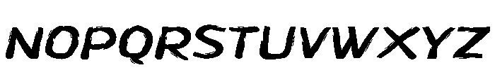 Cuba Cube Bold Italic Font UPPERCASE
