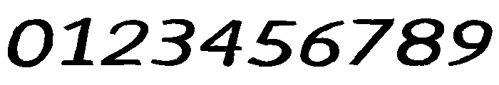 Cuba Cube Italic Font OTHER CHARS
