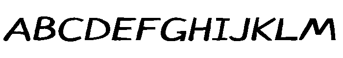Cuba Cube Italic Font UPPERCASE