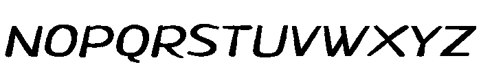 Cuba Cube Italic Font UPPERCASE