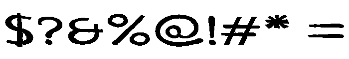 Cuba Cube Font OTHER CHARS