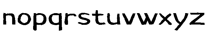 Cuba Cube Font LOWERCASE