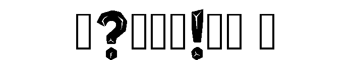 Cubie Regular Font OTHER CHARS